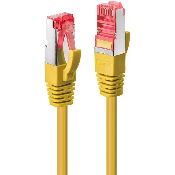 Cablu Lindy 1m Cat.6 S/FTP Network, Yell Cablu Lindy 1m Cat.6 S/FTP Network, Yell