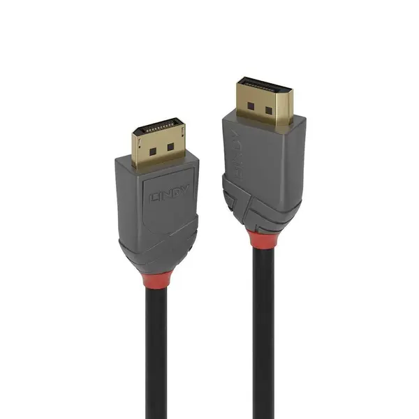 Cablu Lindy 1m DisplayPort 1.4, Anthra Cablu Lindy 1m DisplayPort 1.4, Anthra