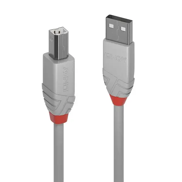 Cablu Lindy 1m USB 2.0 Type A to B Ant Cablu Lindy 1m USB 2.0 Type A to B Ant