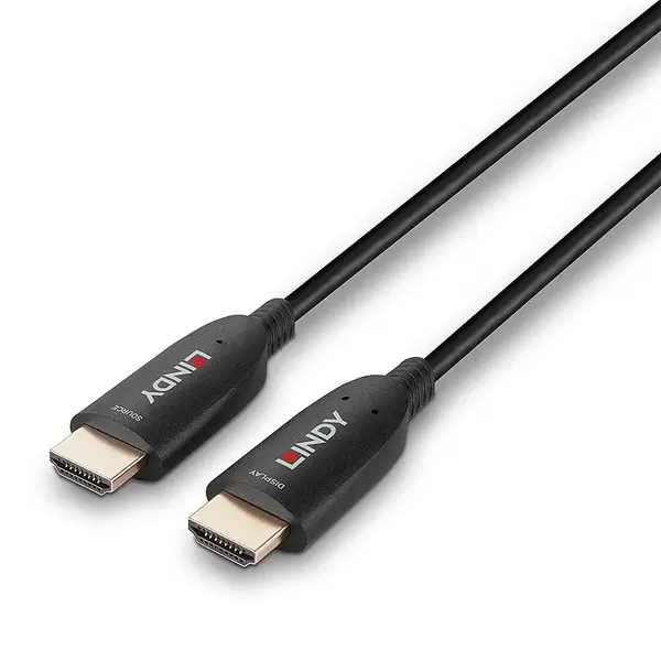 Cablu Lindy 20m HDMI 8k60, fibra optica Cablu Lindy 20m HDMI 8k60, fibra optica