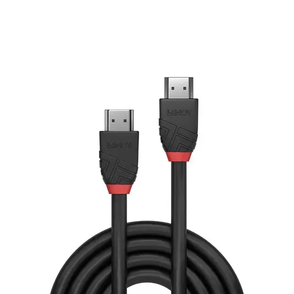 Cablu Lindy 2m HiSpd HDMI, Black Line Cablu Lindy 2m HiSpd HDMI, Black Line