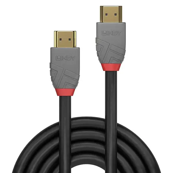 Cablu Lindy 5m HiSpd HDMI, Anthra Line Cablu Lindy 5m HiSpd HDMI, Anthra Line