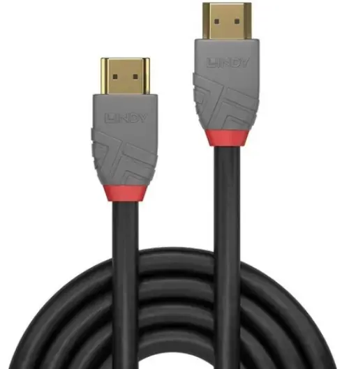 Cablu Lindy Anthra LY-36961, HDMI -HDMI, 0.5 m (Negru)