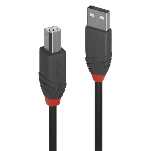 Cablu Lindy LY-36676, 7.5m, USB 2.0 Type A - USB-B
