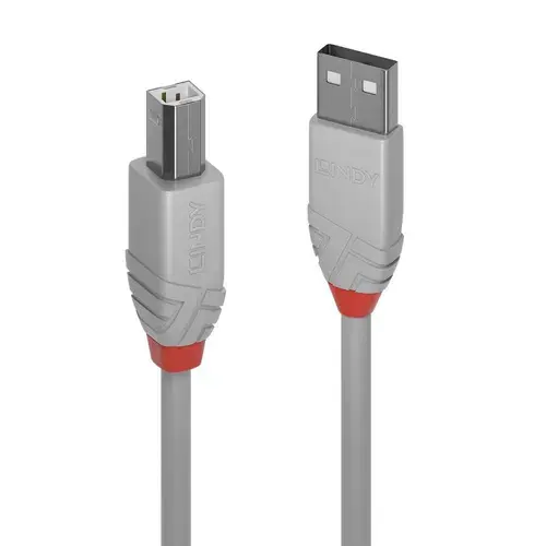 Cablu Lindy LY-36681, 0,5m, USB 2.0 Type A - USB-B