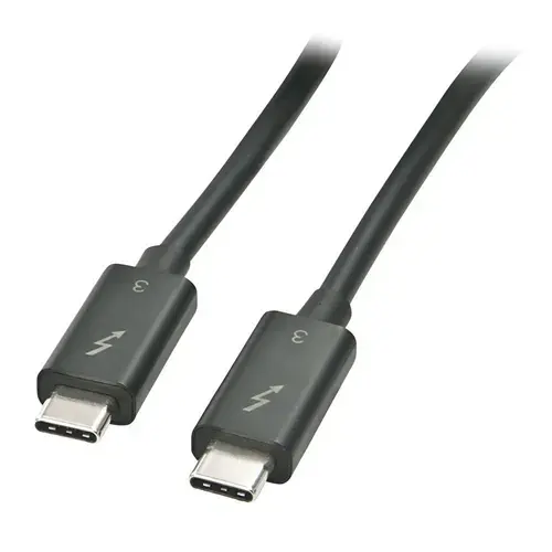 Cablu Lindy LY-41556, Thunderbolt 3, 1m