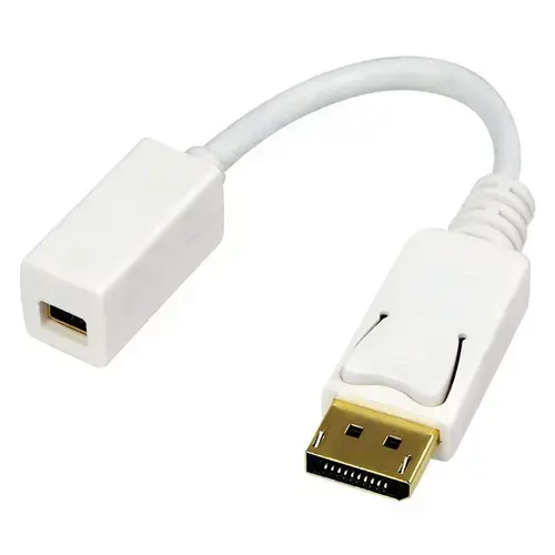 Cablu LOGILINK CV0040, DisplayPort - Mini-DisplayPort, conectori auriti, Full HD/60 Hz (Alb)