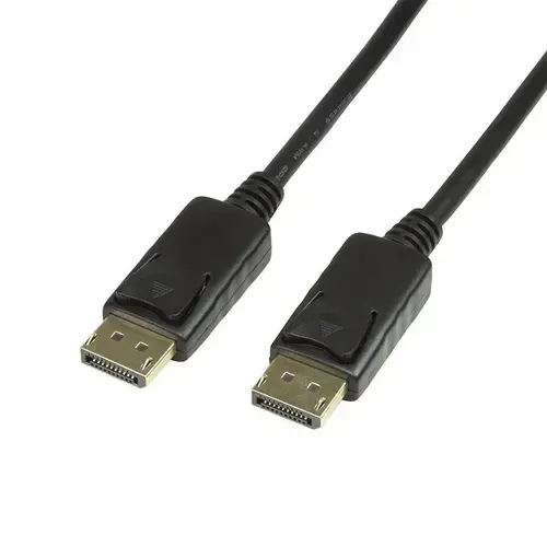 Cablu LOGILINK CV0114, DisplayPort - DisplayPort, 20m, conectori auriti, 4K/60 Hz (Negru)