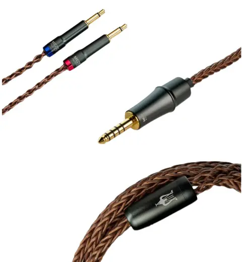 Cablu Meze Audio - PCUHD Premium Cable, 2x 3.5/4.4 mm, 1.3 m,cupru