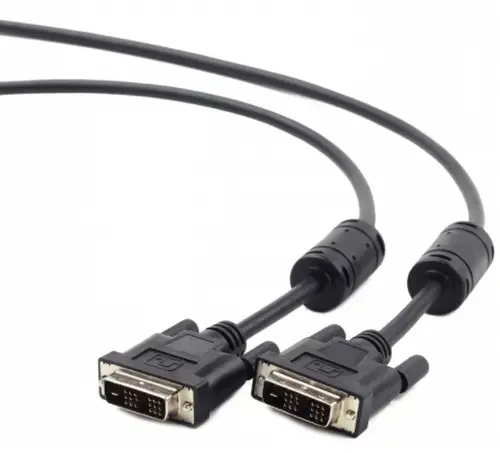 Cablu Monitor Gembird CC-DVI-BK-6, DVI - DVI, Single link, 1.8 m (Negru)