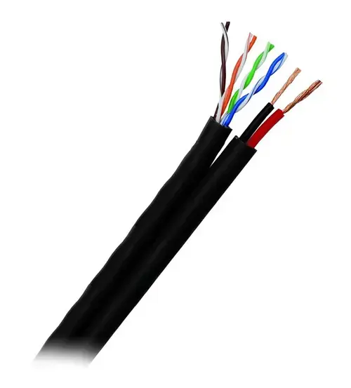 Cablu OEM KAB3703, UTP, CAT 5, 0.45MM CCA CU ALIMENTARE 2X1MM 100M