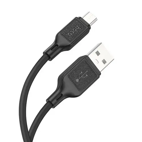 Cablu omni, cablu HOCO USB A la Micro USB 2.4A X90, 1m, Negru