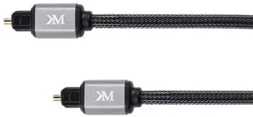 Cablu optic Kruger&Matz KM0320, 1.5 m (Negru)
