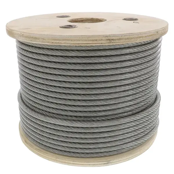 Cablu Otel Zincat 5mm 100m pentru Fixare Ancorare si Constructii Rezistenta Mare la Tractiune