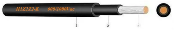 Cablu panou solar H1Z2Z2-K 1X4 ROSU