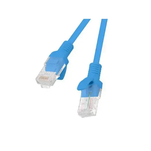 Cablu patchcord Lanberg RJ45 cat. 5e UTP 2m albastru, 10-Pack