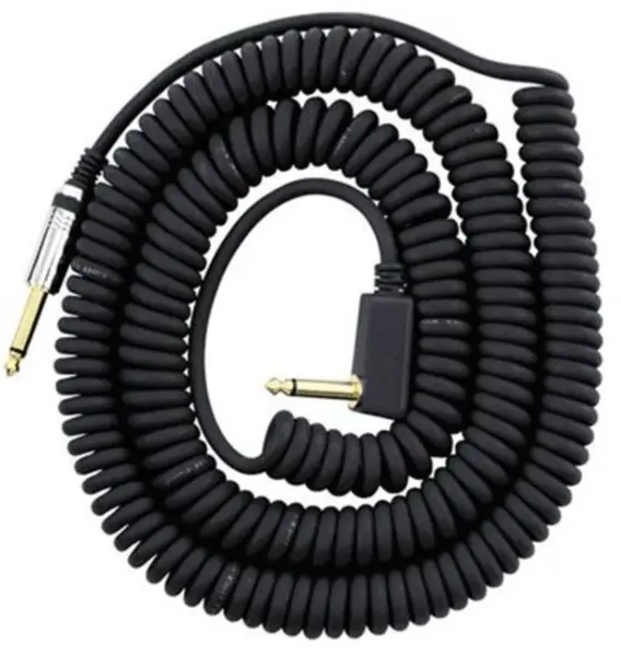 Cablu pentru instrument muzical VOX - VCC90 BK, 6.3 mm/6.3 mm, 9 m, negru