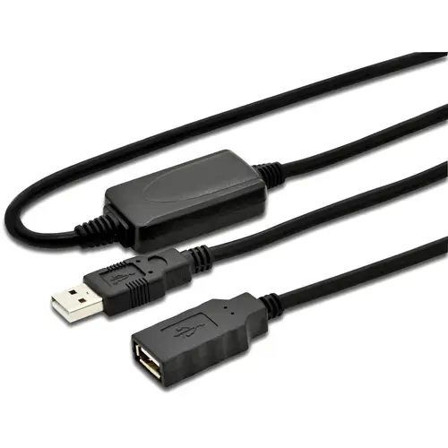 Cablu prelungitor activ USB 2.0 T-M, 15 m, Digitus