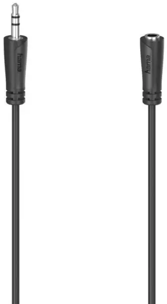 Cablu prelungitor audio Hama - 43302, AUX mascul/AUX femela, 5m, blister