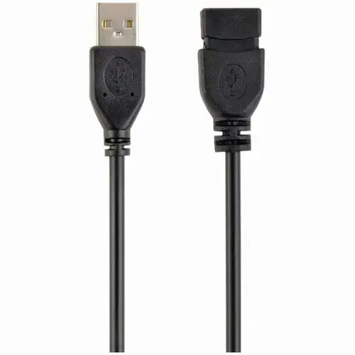 Cablu prelungitor, Spacer, USB2.0 la USB2.0, 3m (AM/AF), Negru