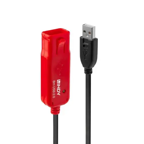 Cablu prelungitor USB Lindy Active ExtensionPro, USB 2.0, 8m