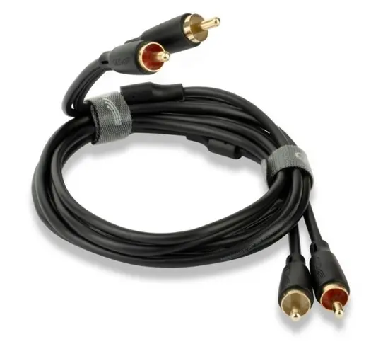 Cablu QED - Connect, Phono/Phono, 3 m, negru