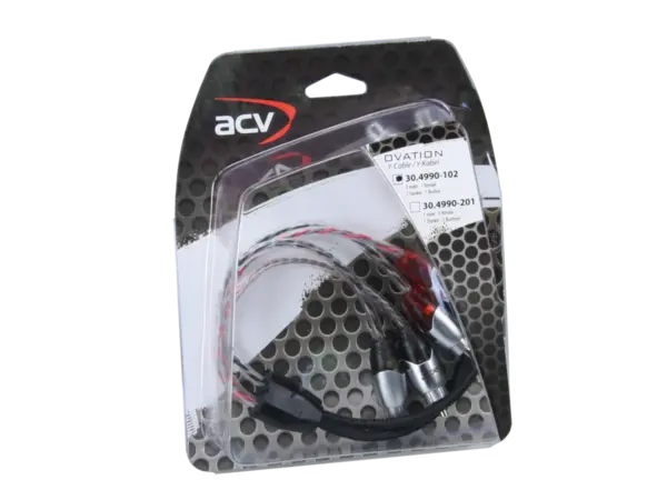 Cablu RCA tip Y ACV 30.4990-102 OVATION High Line, 30 cm