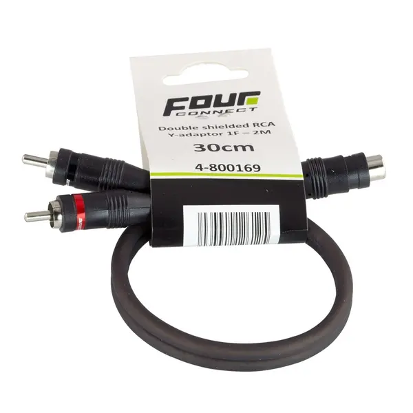 Cablu RCA tip Y FOUR Connect 4-800169 , 30 CM