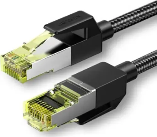 Cablu retea Ethernet Ugreen NW150 80425B, RJ45, Cat.7, F/FTP, 5m