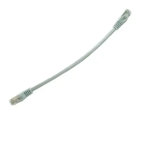 Cablu retea-patchcord CAT6 FTP, Lanberg 43612, 2 X RJ45, lungime 25cm, AWG26, 10Gb/s-250MHz, de legatura retea, ethernet, Gri
