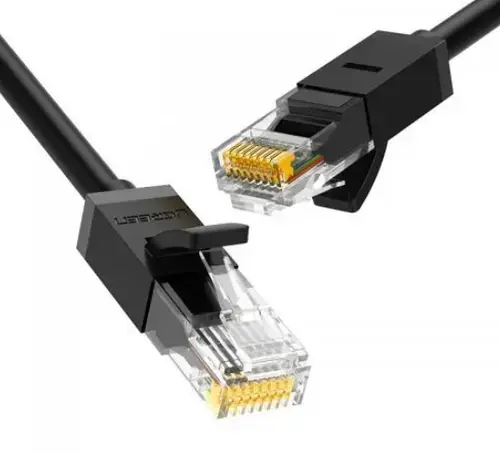 Cablu Retea UGREEN NW102, UTP, Cat6, 1m, Negru