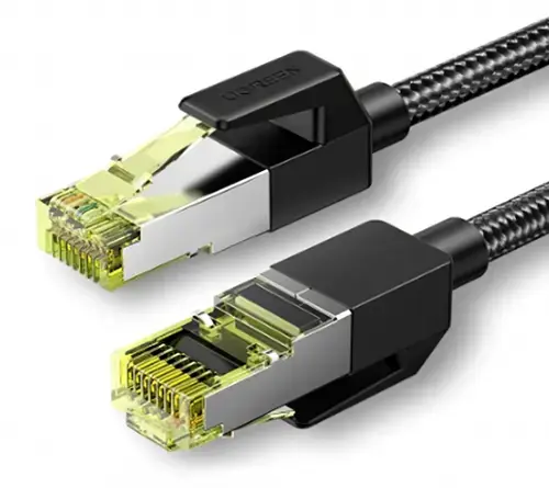 Cablu Retea UGREEN NW150, UTP, Cat7, 3m, Negru