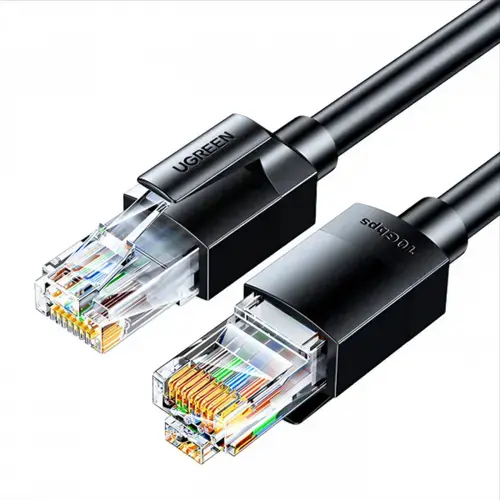 Cablu Retea UGREEN NW315, UTP, Cat6A, 2m, Negru