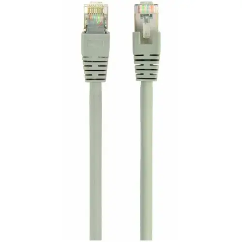 Cablu S/FTP GEMBIRD Cat6a, LSZH, cupru, 15 m, gri, AWG27, dublu ecranat PP6A-LSZHCU-15M