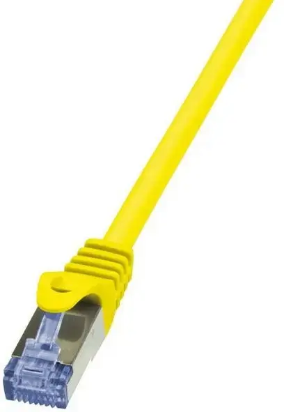 Cablu S/FTP LogiLink CQ3017S, Cat.6A, Patchcord (Galben)