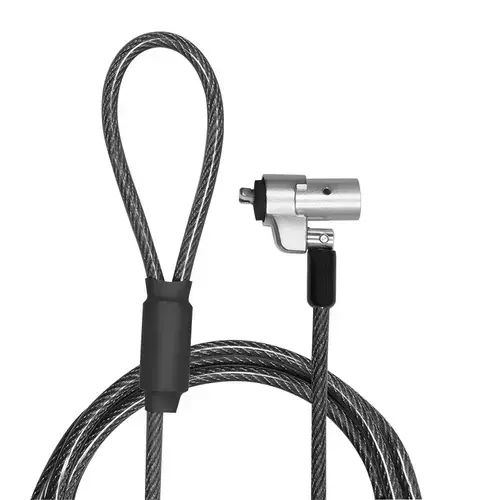 Cablu securitate Logilink NBS012, slot Wedge, conectare directa, 2m, cablu otel carbon