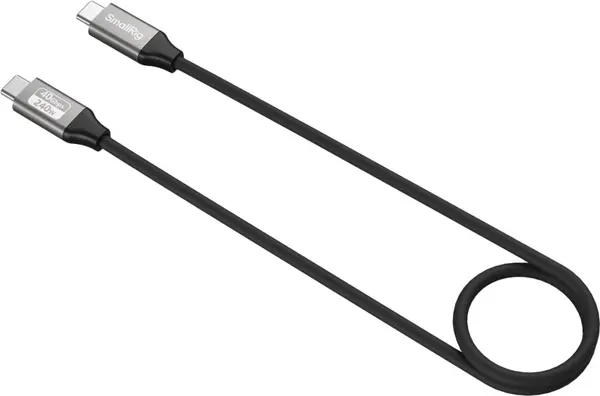 Cablu SmallRig - USB-C/USB-C, 40Gbps + 240W + 8K, 60 cm
