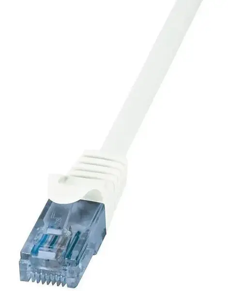 Cablu U/UTP LogiLink CP3091U, Cat.6A, Patchcord (Alb)