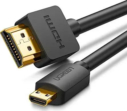 Cablu Ugreen 30104, HDMI Micro - HDMI, 3m (Negru)