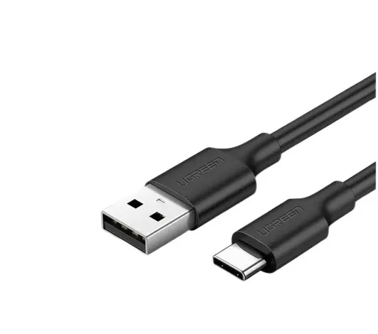 Cablu Ugreen - 403002, USB-A/USB-C, 1 m, negru