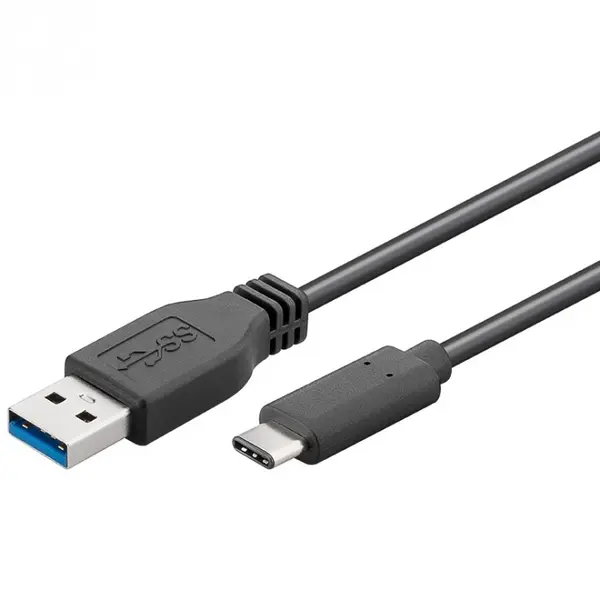 Cablu USB 3.1 tip C la tip A T-T negru 3m, ku31ca3bk