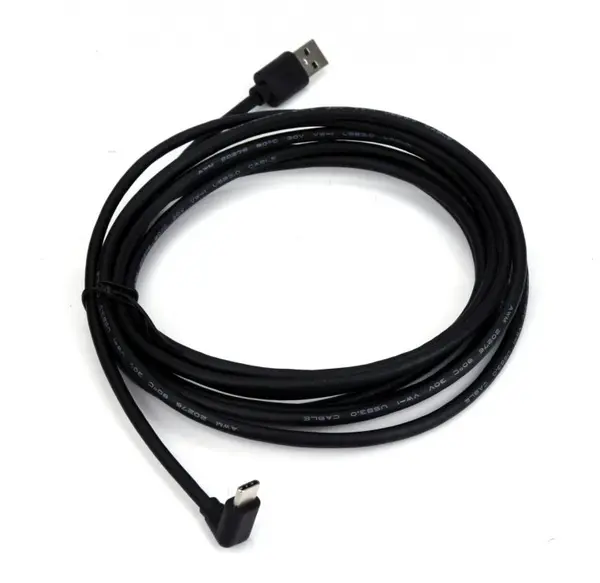 Cablu USB-A 3.2 la USB type C drept/unghi 1m, ku31cze1bk