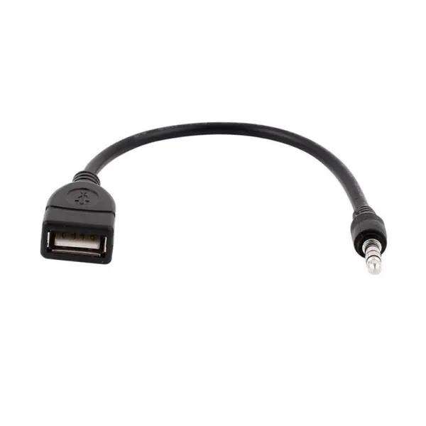 Cablu USB Mama, Jack 3.5 mm 4P, 0.2 m, Goobay