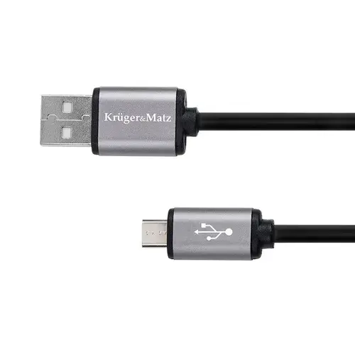 Cablu USB - MICRO USB, Basic Edition, 1M, Negru
