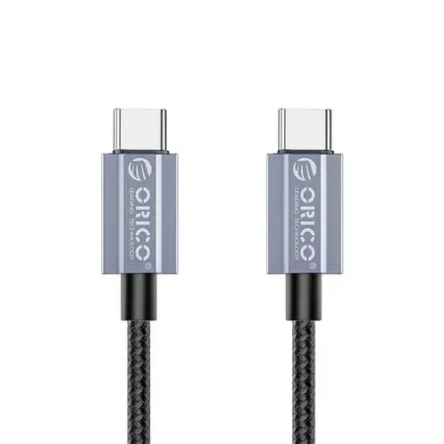 Cablu USB Orico GQA100 100W USB Type-C - USB Type-C 1.5m, Negru