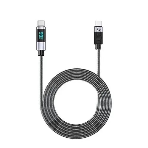 Cablu USB Orico LDC2C 100W USB Type-C - USB Type-C 2m, cu display