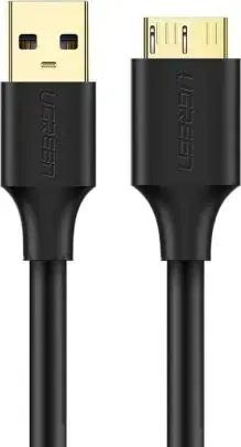 Cablu USB Ugreen 150611, USB-a la Micro USB Tip B SuperSpeed 3.0, 2m (Negru)