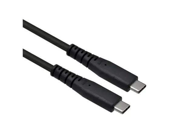 Cablu USB4 Gen3x2 type C 8K60Hz/80Gbits/240W Emark 0.5m Negru, Roline 11.02.9095