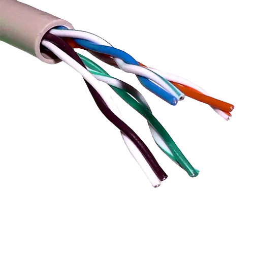 Cablu UTP Cat 5e cupru solid 100%, 4x2x0.51mm, rola 305m, ELAN