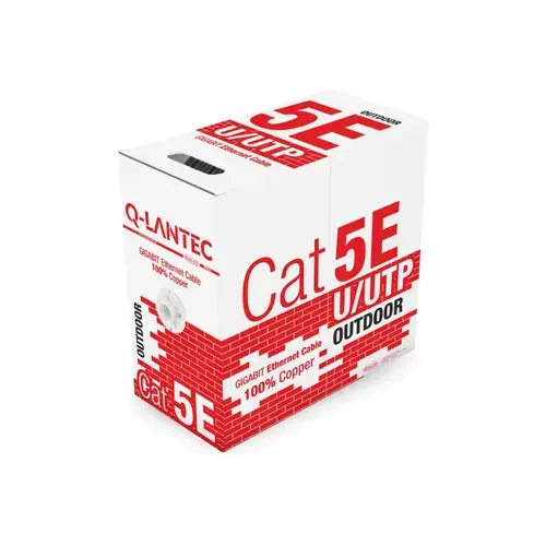 Cablu UTP, cat.5e, PE, 4PR, 305m, EXTERIOR USCAT Q-LANTEC